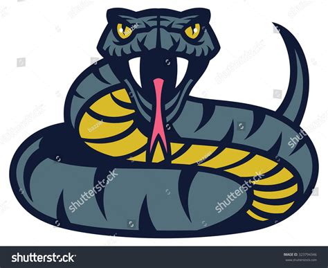 Viper Snake Stock Vector (Royalty Free) 323794346 | Shutterstock