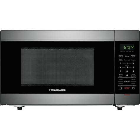 Frigidaire 1.4 cu. ft. Countertop Microwave Oven Black Stainless Steel - Walmart.com - Walmart.com