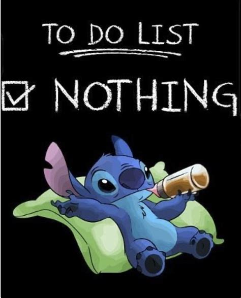 My to do list | Lilo and stitch memes, Lilo and stitch quotes, Funny disney memes