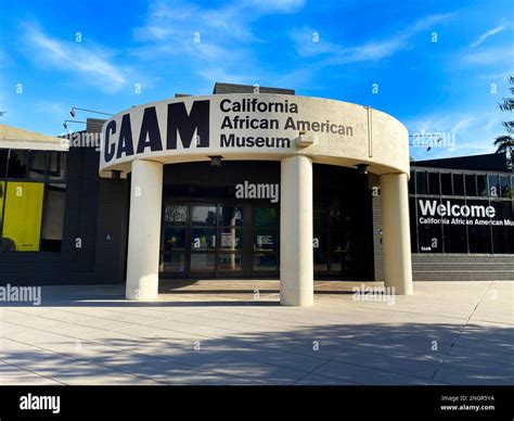 The California African American Museum Stock Photo - Alamy