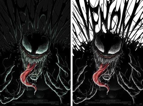 The Blot Says...: Venom Movie Poster Screen Print by Matt Ryan Tobin x Mondo