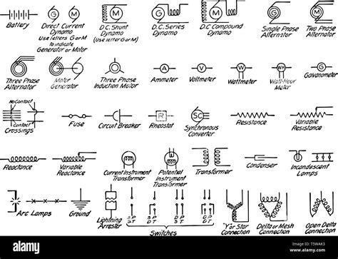 Mechanical symbols hi-res stock photography and images - Alamy