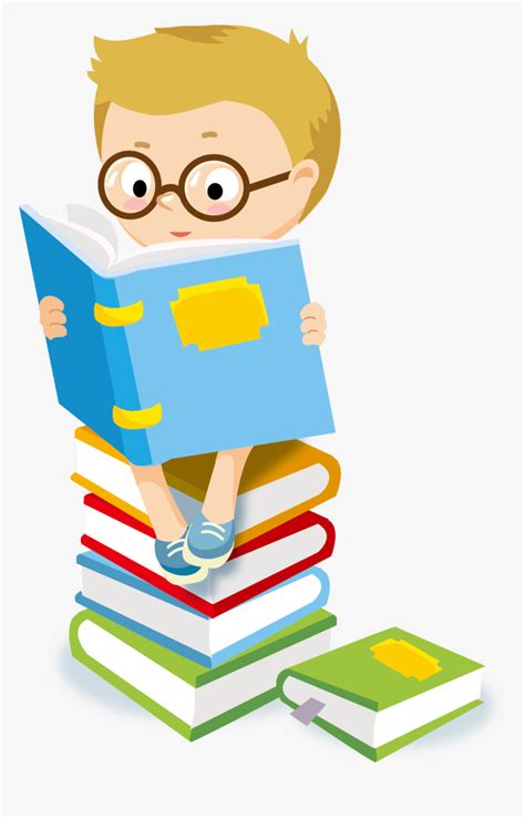 Reading Student Child Free Clipart Hq Clipart - Reading Clipart Png, Transparent Png ...