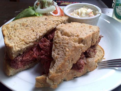 The Traveling Hungryboy: Salt Beef Sandwich at Windows on Club Street