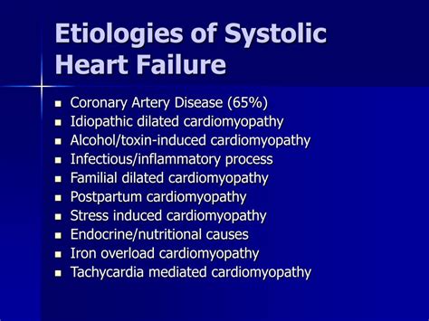 PPT - Systolic and Diastolic Heart Failure PowerPoint Presentation, free download - ID:1410892