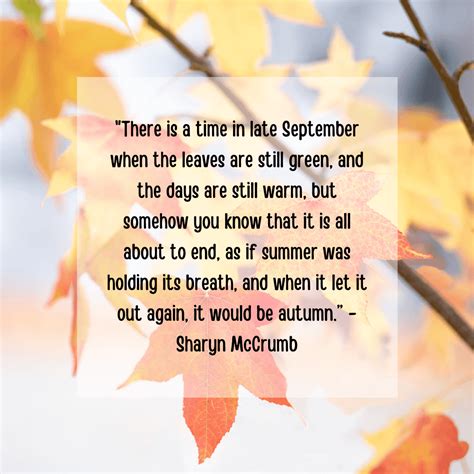 34 September Quotes To Welcome Fall