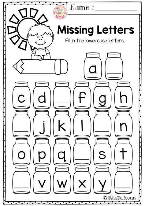 Morning Worksheets for Kindergarten Kindergarten Morning Work Set 1 in 2020 | Kindergarten ...