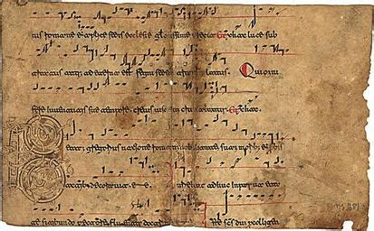 Free Images - neumes manuscript xiith century