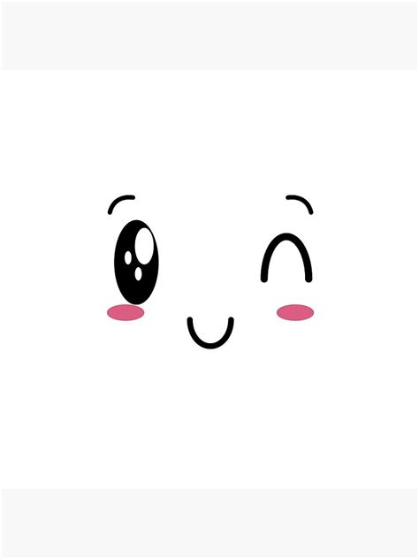 "Japanese emoji smile #1" Canvas Print for Sale by Bastoon87 | Redbubble