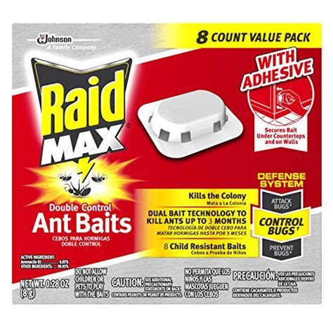 Raid Max Double Control Ant Baits 8 ct Raid https://www.amazon.com/dp/B01NBK9GPA/ref=cm_sw_r_pi ...