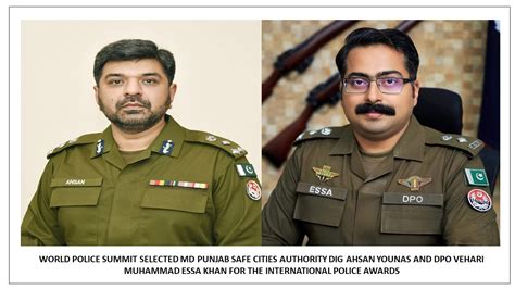 Two Punjab Police officers among finalists for global award | Punjab Police