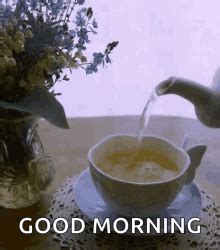 Good Morning Tea Green Tea GIF - Good Morning Tea Green Tea Black Tea ...