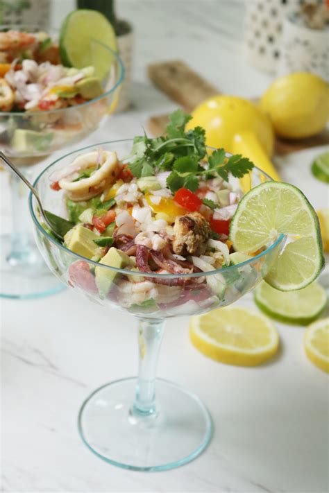 Seafood Mexican Ceviche - Darling Darleen | A Lifestyle Design Blog