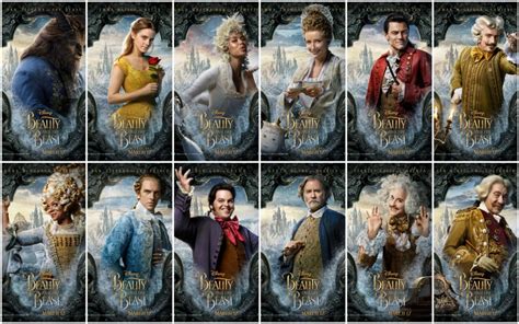 Motion Posters for Disney's live action version of Beauty and the Beast