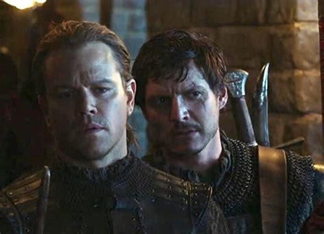 matt damon & pedro pascal, the great wall | Pedro pascal, Pedro, Matt damon