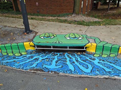 Storm Drain Art | Downtown Columbia, MO | aar0on | Flickr Art ...