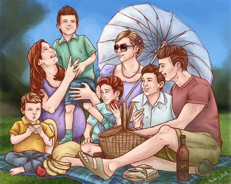 Tracy Family Picnic by LenleG on DeviantArt | Thunderbirds are go ...