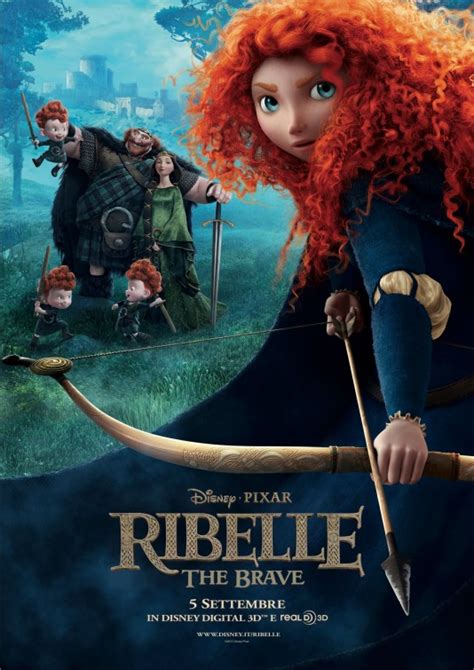 Brave Trailer: Brave Movie Poster