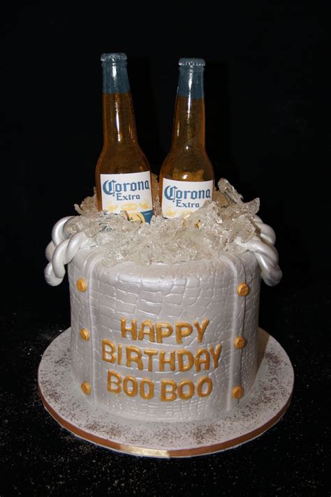 Corona Beer Bucket Cake - CakeCentral.com