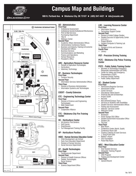 ODU Campus Map Buildings