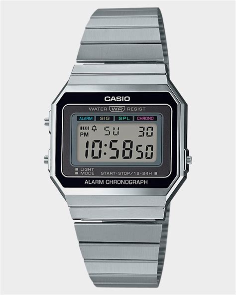 Casio Super Slim A700 Watch - Silver | SurfStitch