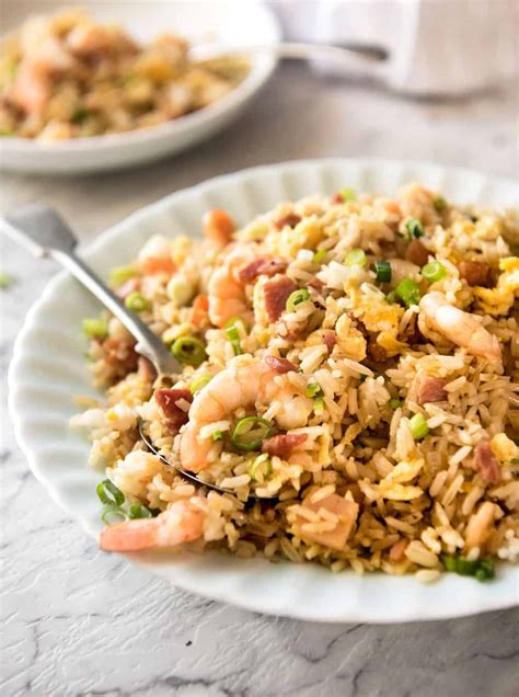 Chinese Fried Rice with Shrimp / Prawns | RecipeTin Eats