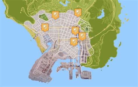 Grand Theft Auto 5 Detailed Map