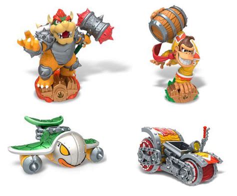 What do you think about the Bowser and Donkey Kong Skylanders Amiibo? : r/amiibo