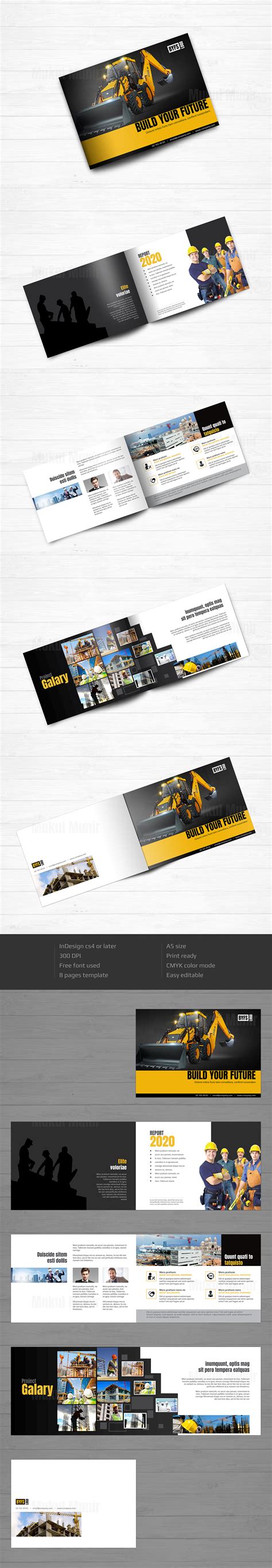 Construction brochure :: Behance