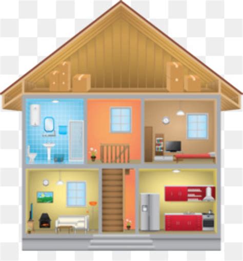 Download High Quality clipart house inside Transparent PNG Images - Art ...