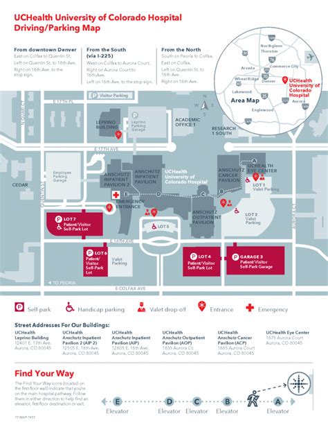 Anschutz Medical Campus Map