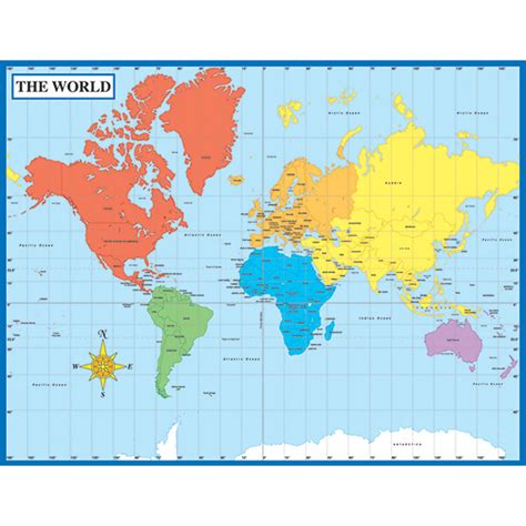 World Map Map Chart