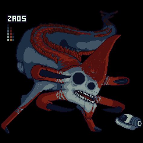 Reaper Leviathan in Pixel Art! [256x256] : r/PixelArt