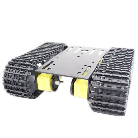 Buy Premium TT04 4WD Intelligent Tracked Robot Tank Car Chassis with ...