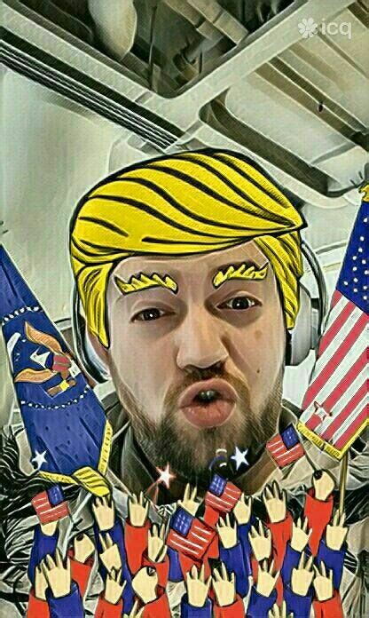 ICQ has launched funny Trump mask | by Dimitry O. Photo | Medium