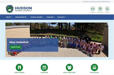 New Website | Hudson School District