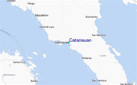 Catanauan Tide Station Location Guide