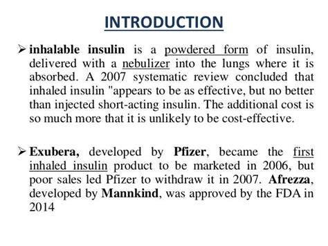 Newly Approved Insulin Inhalers