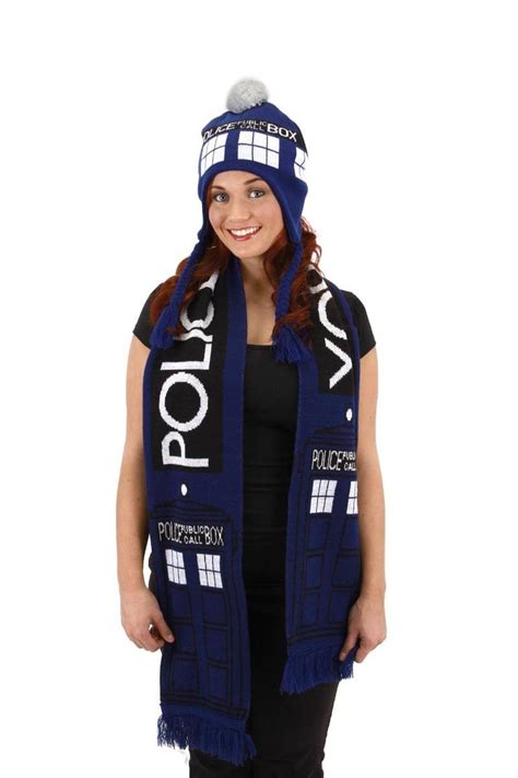 Doctor Who TARDIS Costume Scarf Adult | Free Shipping