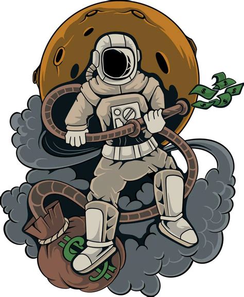 Astronaut vector illustration 23523836 Vector Art at Vecteezy