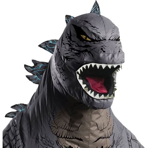 Domestic 884740_STD Deluxe Inflatable Child Godzilla Costume Child Standard/Medium Rubies ...