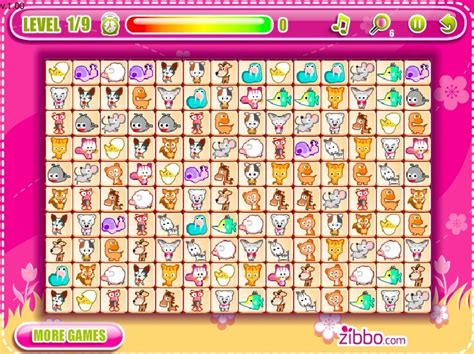 Dream Pet Link Mahjong game online — Play full screen for free