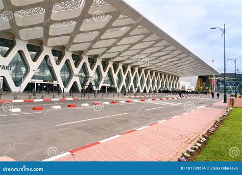 Menara Airport in Marrakesh. Morocco Editorial Stock Image - Image of ...