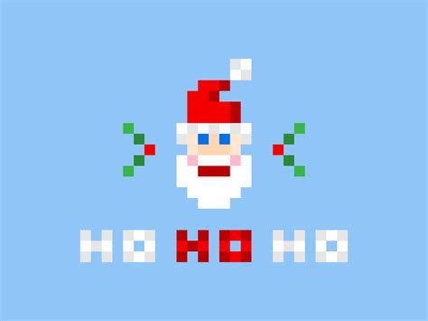 8-Bit Santa by Roger Strunk on Dribbble