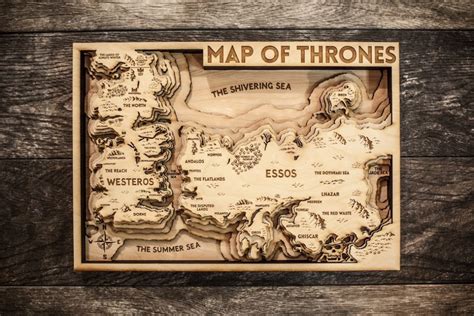 Map of Thrones | The Coolector