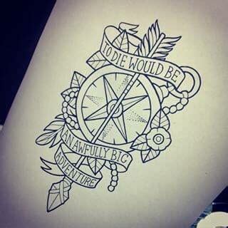 549 best images about Peter Pan Tattoo Ideas on Pinterest | Watercolor print, Peter pan nursery ...