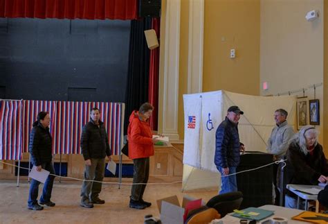 In New Hampshire, Republicans were just half of voters in their own primary, exit poll shows