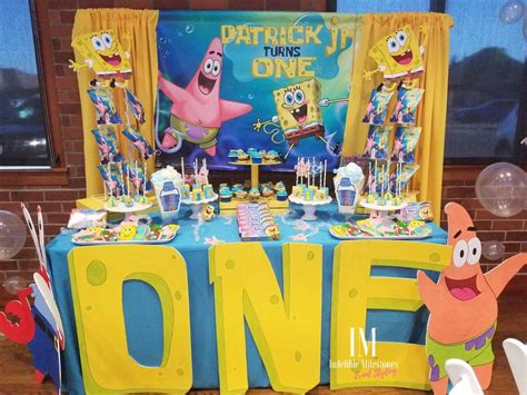 Spongebob Birthday Party Ideas | Photo 2 of 17 | Catch My Party