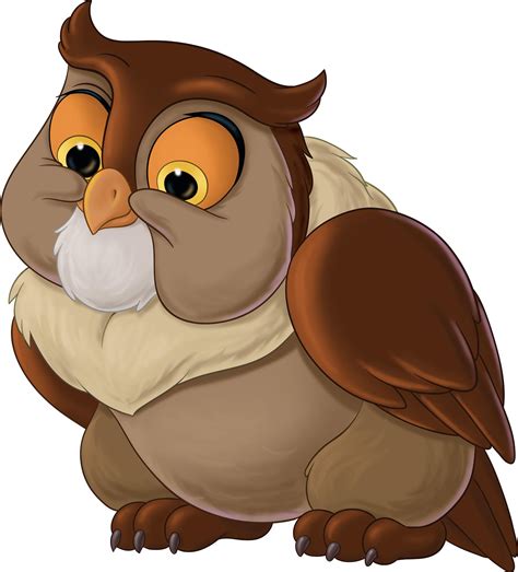 Friend Owl | Bambi disney, Walt disney characters, Disney art