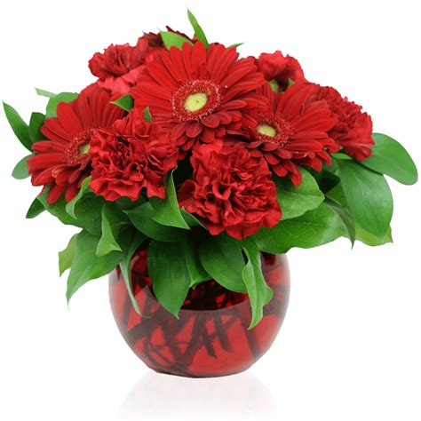 Redder Than Red Floral Bouquet designed by Karin's Florist